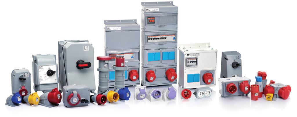 Industrial Plugs & Sockets A perfect choice The ABB Industrial Plugs and Sockets are a part of the comprehensive ABB program of high quality low voltages products for industries, buildings and OEM s.
