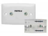 Approvals: Foxtel Austar F10241 A03691 Cable Right Angle Adapters F-59 Plug to F-81 Socket Adaptor Right Angle.