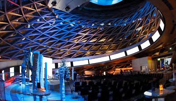 BMW Group Event Forum / BMW Welt 3 SPACE CAPACITIES. ROOM FOR OUT-OF-THE-ORDINARY EVENTS.