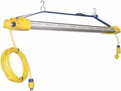 construction and high lumen output Lower operating costs versus incandescent lighting means savings for you Industry proven cord grip provides strain relief and seals out water, dust and other