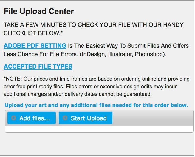 Other Helpful Resources How To Re-Upload Files 1 Online Order 1a Go