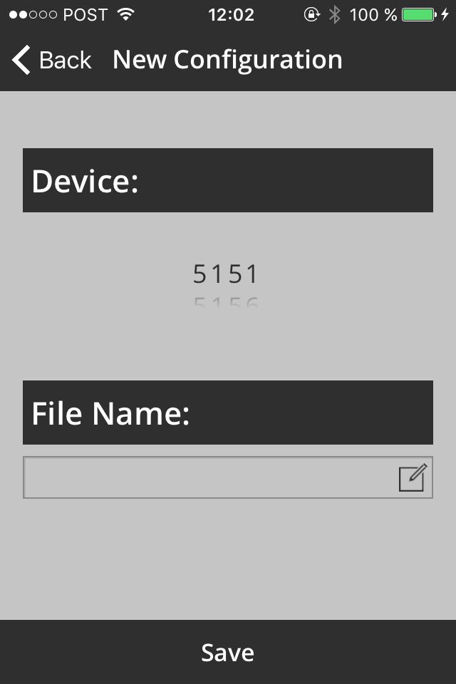 Tap on Home» Unicable II Configuration» Configuration Editor lower rectangle to come to the section Local File System as shown at Figure 43 Local File System.