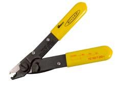 MILLER TRI-HOLE FIBRE OPTIC STRIPPER 1 Tri-hole fibre optic cable stripper FO103-T-250-J The tri-hole fibre optic stripper is an exceptional tool, recommended for stripping 250µm coated loose tube