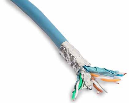 Cat-6A FFTP Solid Cable (LSZH) Infilink Cat-6A cable operates at frequencies up to 500MHz and will provide up to 10G bit/s bandwidth.