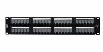 Cat-6 UTP Patch Panel 16, 24 & 48 Ports At the office work area or the harsh industrial environments, Infilink patch panels are designed to mount in any standard 19 width rack.