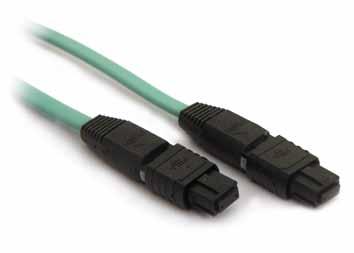 MPO Trunk & Fanout Infilink s MPO cable utilizes push-pull connector housings for quick and reliable connections.