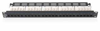 Cat-3 25 & 50 Port Voice Patch Panel Infilink Category 3 range of patch panels offer exceptional performance within a very high density format.