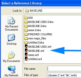 Other Database Examples & Help With some databases you may get a dialog box asking you to select the "library" you want to add the records to.