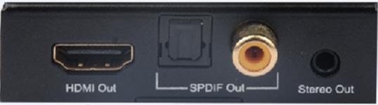 0CH. t TOGGLE SWITCH (5.1 CH): If the source device supports 5.1CH, this product outputs 5.1CH the audio only outputs from SPDIF port (under this condition, if the sink amplifier doesn t support 5.