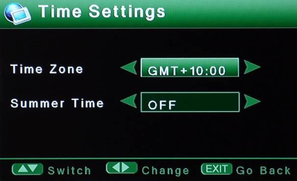 b. AR Conversion You can select the Aspect Ratio of your TV display conversion ( LetterBox / Combined / Ignore / Pan & Scan ) Try different combinations of the TV Aspect Ratio settings with the PVR