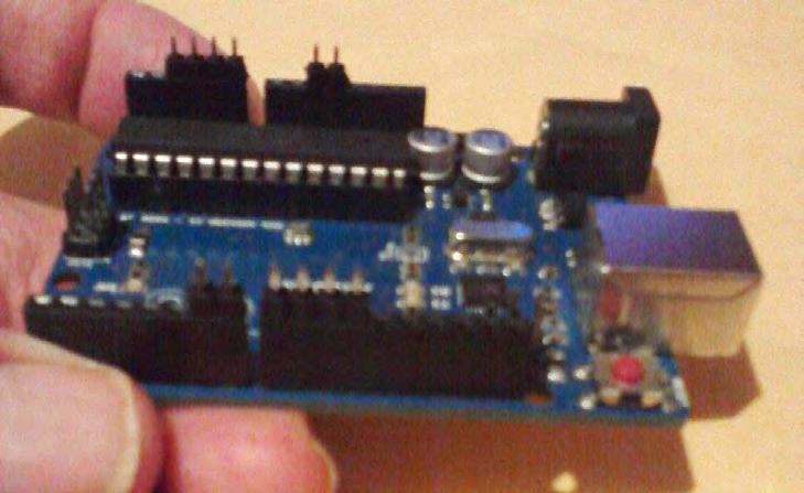 Step 6 - Mount the PCB on your Arduino Mount your PCB