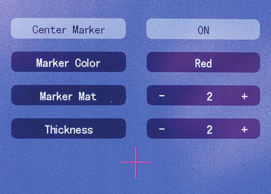 (Figure 17) Color Temp: Options include 6500K, 7300K, 9300K or User.