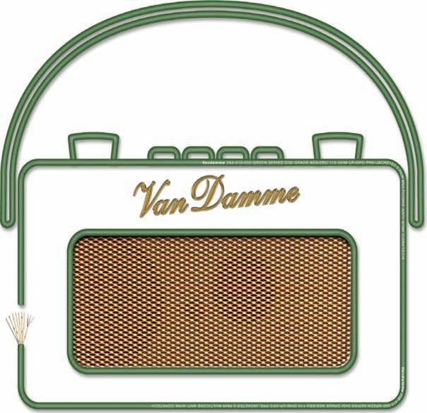 VDC_2012_VanDamme_VDC_2012_VanDamme 12/03/2012 18:53 Page 30 30 5 Green Series Digi Grade AES/EBU 110 Ohm UP-OFC accessories Van Damme Green Series Digi Grade s have been specifically designed for