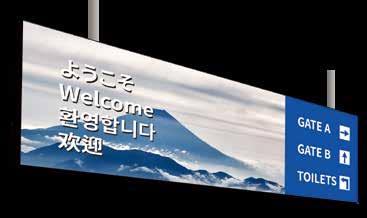 The 88" Ultra Stretch Display is newly designed by 32:9 widescreen digital mannequin for creation of new markets such as digital banners.