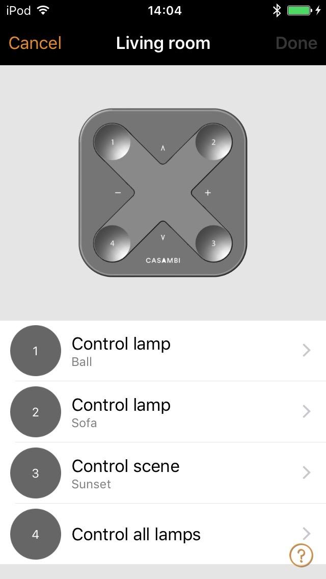 12 of 28 Switches and Xpress With Switches it is possible to control Casambi enabled luminaires easily and wirelessly.
