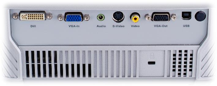 S-Video Input Connector 6. Audio Input Connector 7. PC Analog signal/scart RGB/HDTV/Component Video Input Connector 8.