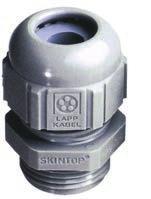 SKINTOP SL/SLR Strain Relief with PG Thread STRAIN RELIEF Material: - Body: Polyamide - Bushing: CR Locknuts: Included for S part numbers - Static: -40 C to +80 C - Dynamic: -20 C to +80 C Color:
