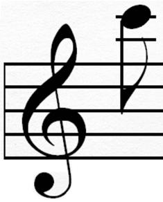 If the treble clef and bass clef are connected by a bracket and a vertical line on the left-hand side they are referred to as the grand staff.