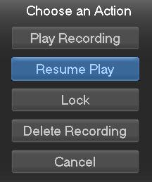A screen will appear giving you a choice to either Keep this Recording (highlighted) or Delete this Recording. Click OK on the highlighted Keep this Recording.