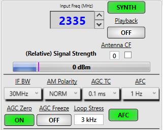 sets the readout at 0 db and reading +/- db relative to that input signal level.