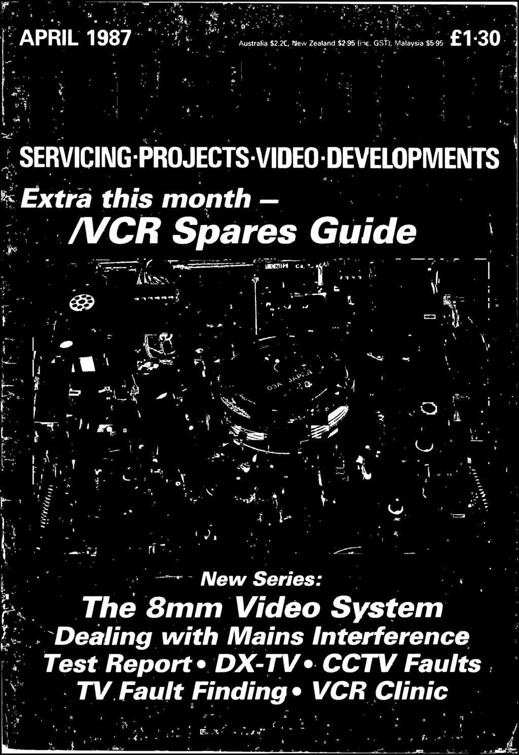 month TV/VCR Spares Guide New Series: The 8mm