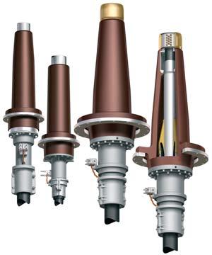 Outdoor cable terminations, 72-420 kv Cable terminations with premoulded stress cones and porcelain or