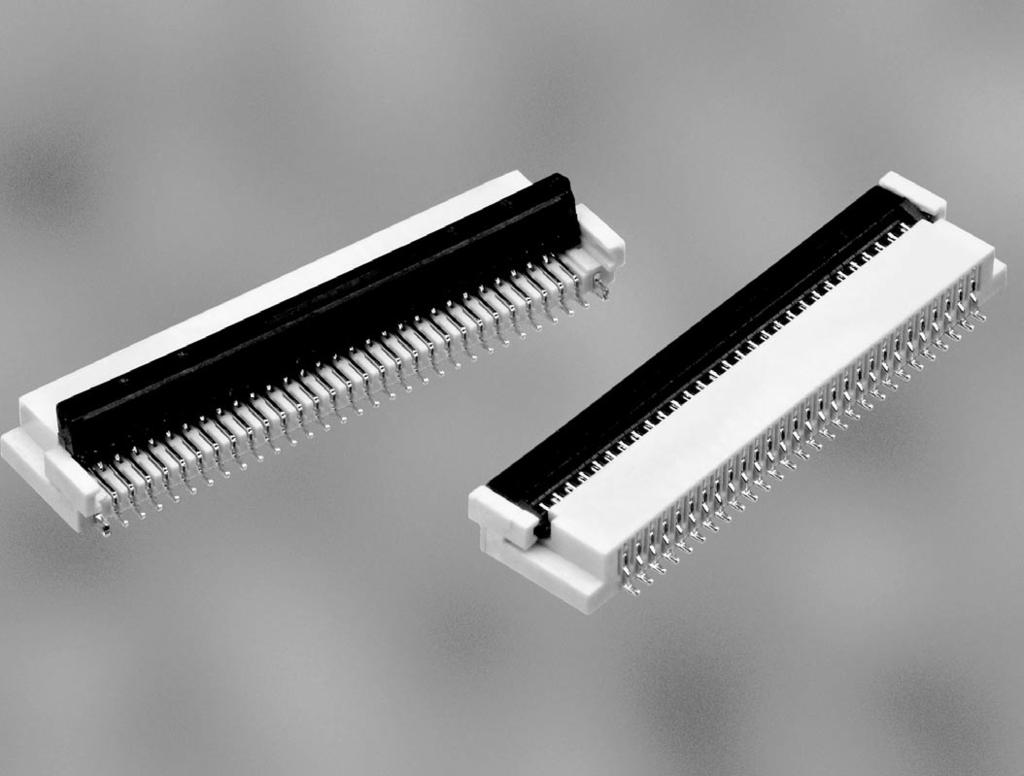 62789 series - ZIF / SMT 0.30 mm Spacing for FPC Features Available in 27, 33, 39, 45, 51, 57, 67 positions Right angle Excellent cable retention with small size slider Benefits Low profile of 2.