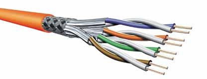 Cables Category 6 A Cables Category 7 R6A-FF4H23 F/FTP PiMF Shielded cable, Cat.6A EIA/TIA 568-B.2-10 2nd Ed. -1 2nd Ed.