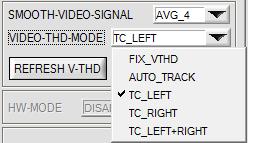 VIDEO-THD-MODE THRESHOLD-CORRECTION: As from firmware version 4.0.