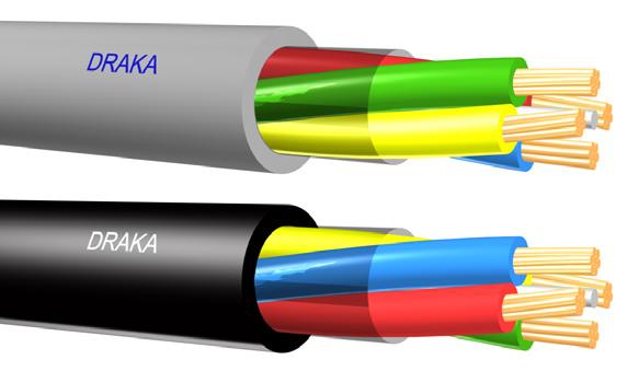 TD-LC (Li2YY, Li2YX) Detection cable for use in traffic control systems, included in traffic lights, road signs and automatic tolls.