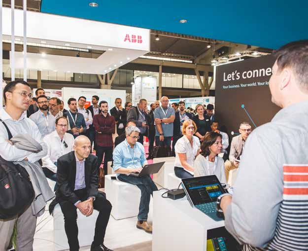 WHAT MAKES THE IOTSWC UNIQUE? EXHIBITION AREA Best in the industry Sponsors and exhibitors participate via their international headquarters, providing comprehensive representation and reach.