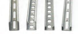 FLEXTRAY - Accessories Beam Clamps Part Size Qty. Wt./Qty. Number lbs. (kg) B444-1/4 1 /4-20 100 160 (72.5) B444-3/8 3 /8-16 100 430 (195.0) B444-1/2 1 /2-13 100 430 (195.