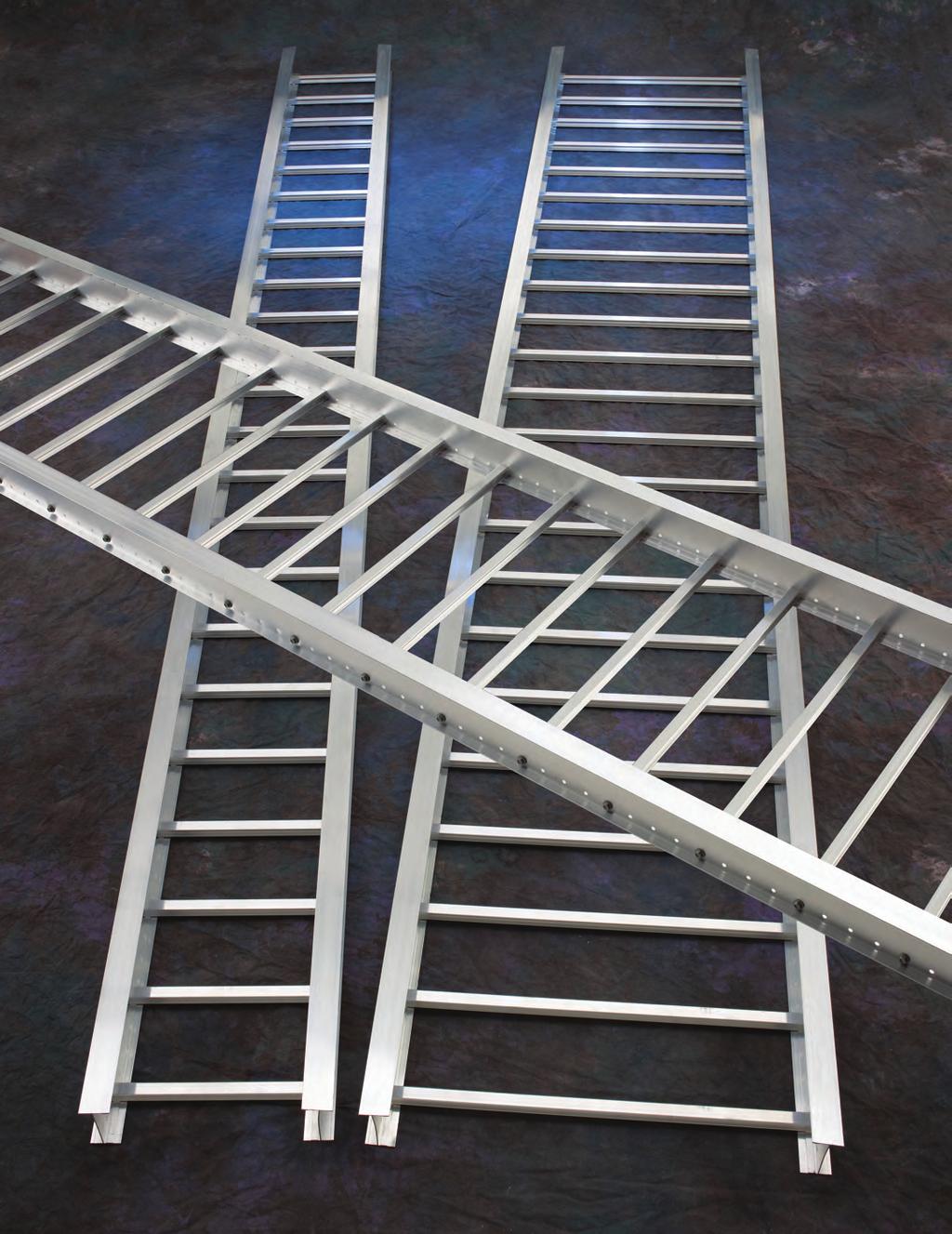 REDI-RAIL - Straight Sections REDI-RAIL REDI-RAIL Rung An I -Beam shaped rung provides a great strength-to-weight ratio.