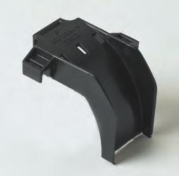 bottom, side or ends of tray Retention tabs on bottom of drop out to secure positioning Finishes : EG, BLE, SS6 Side Drop Out Fitting Part Width Qty./Box Wt./Box Number in. (mm) lbs.
