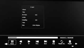 Entertainment Viewing Movies 1. Press the button on the right side panel of the TV or the INPUT button on the remote control then press the buttons to select the USB mode and then press the OK button.