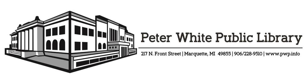 Request for Bids Audiovisual Equipment and Installation Peter White Public Library Summary The Peter White Public Library (PWPL) in Marquette, Michigan is requesting bids for meeting room audiovisual