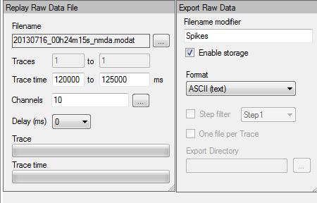 1-5. Exporting raw data 1-5. Exporting raw data Raw data can be exported using Mobius s [Export Raw Data] as either as: 1) Binary shorts (2 byte integer values).