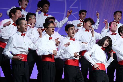 more than 700 area high school singers every fall.