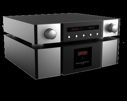 This dual-monaural preamplifier utilizes a two-chassis approach to isolate the critical analog audio circuitry from the control section, resulting in the purest signal paths possible.