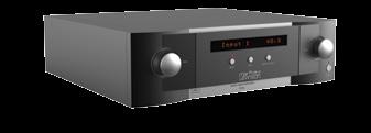 With 10 digital inputs and on-board digital volume control, PCs, disc transports, streaming media devices and other sources will sound better through the dual 32-bit/192kHz digital to analog