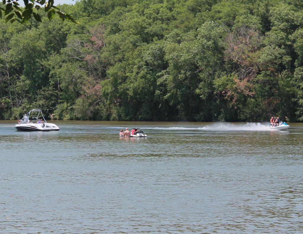 Summer fun on the Illinois River is at peak