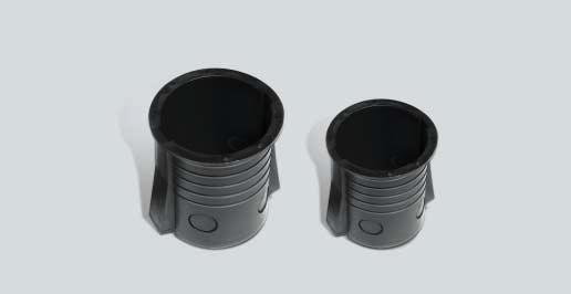 INTERNAL ELECTRICAL INSTALLATION PRODUCTS Courbox Boxes for Installation of Spotlights ñ Non-corroding, resistant to impact and pressure ñ Made of hard polypropylene (PP) ñ Indoor household and