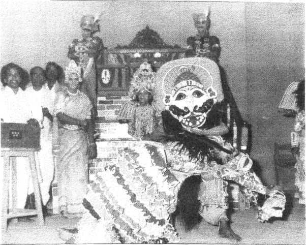 Plate- L Prahlada Natak of Ganjam in South Orissa.