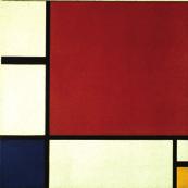 Mondrian Born 1899-Died 1944 Piet Mondrian The New Plastic in Painting. Once you see it you will never be the same.