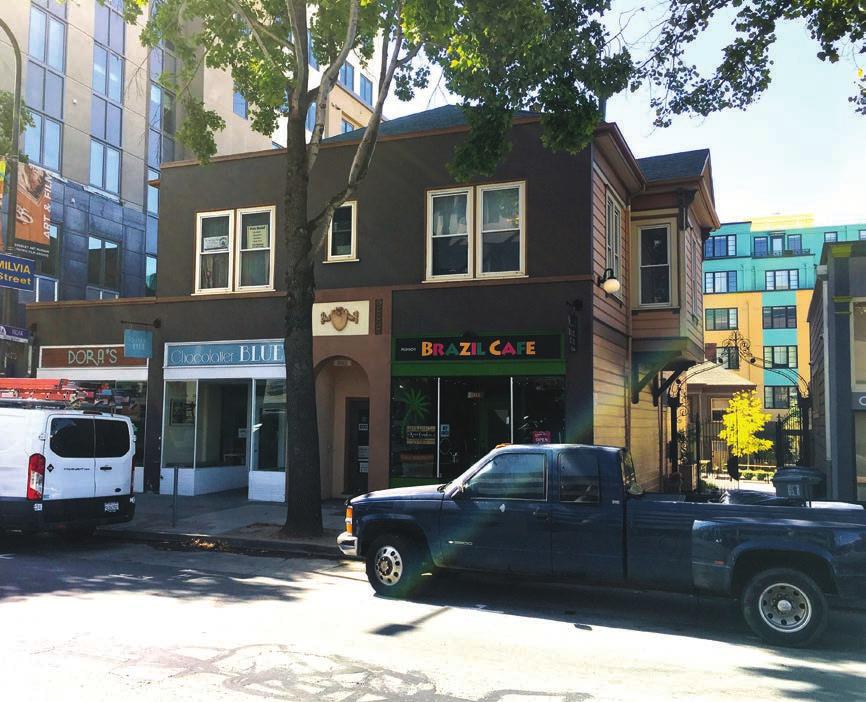 1962 UNIVERSITY AVENUE, UNIT 1 Second Floor Office Suite SMALL OFFICE SUITE FOR LEASE IN DOWNTOWN BERKELEY SIZE: ±
