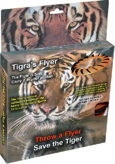 TIGRA S FLYER Tigra s Flyer is a soft silicone flying ring