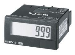 Self-powered Tachometer New H7ER Revolutions displayed up to five digits. Dual revolution display according to encoder resolution used; 1000 s 1 /1000 