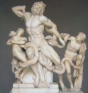 victories and makes propaganda for the games. Sculpture for the purpose of religion was also very important; infact the first patron of sculpture was religion.