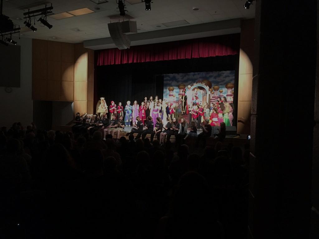 National Youth Awards Trailside Middle School s production of Aladdin Jr.