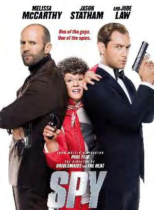 The hilarious action comedy, Spy, is likely to be equally popular with a whole host of audiences.